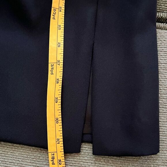 Hugo Buscati Little Black V-Neck Cocktail‎ Dress – Size 2P - Picture 9 of 11